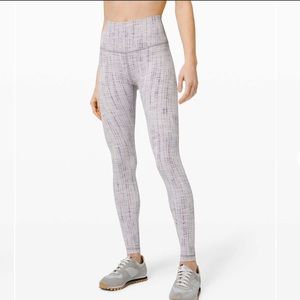 Lululemon Wunder Under Jacquard NWT